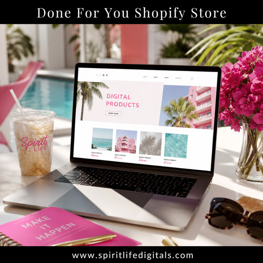 Done-For-You Digital Product Shopify Store