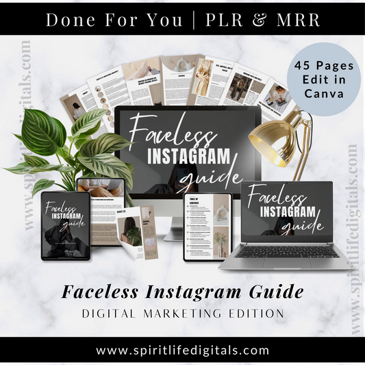 Faceless Instagram Guide: Digital Marketing Edition